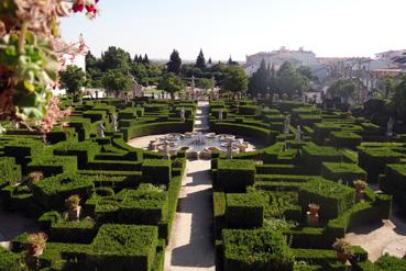 Iconographie - Castelo Branco - Buissons du jardin do Paço Episcopal