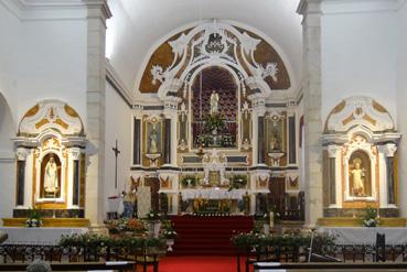 Iconographie - Marvao - Autel de la chapelle de la Santa Casa de Misericordia