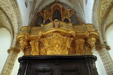 Iconographie - Elvas - L'orgue de l'église de Nossa Senhora da Assunçao