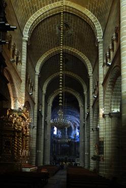 Iconographie - Evora - Nef de la cathédrale Notre-Dame-de-l'Assomption
