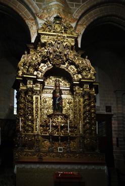 Iconographie - Evora - La Vierge enceinte de la cathédrale Notre-Dame-de-l'Assomption
