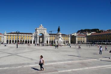 Iconographie - Lisbonne - La Praça do Comércio