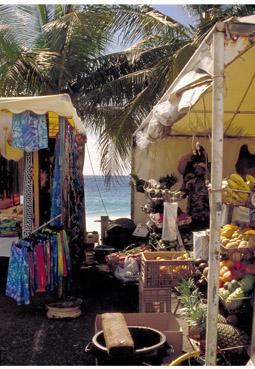 Iconographie - Marché de plage