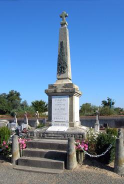 Iconographie - Le monument aux Morts au cimetière