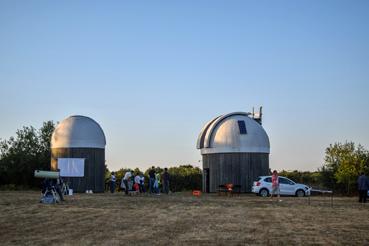 Iconographie - Les observatoires du Centre astronomique vendéen à Piquet