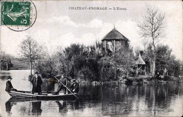 Iconographie - Château-Fromage - L'étang