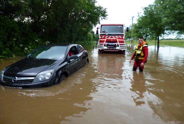 Iconographie - Inondation entre Machecoul et Sainte-Même