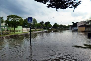 Iconographie - Inondation entre Machecoul et Sainte-Même