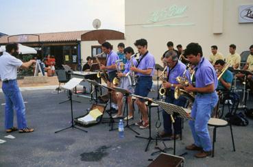 Iconographie - Jazz band en concert à Fromentine