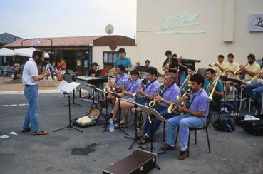 Iconographie - Jazz band en concert à Fromentine