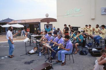 Iconographie - Jazz band en concert à Fromentine