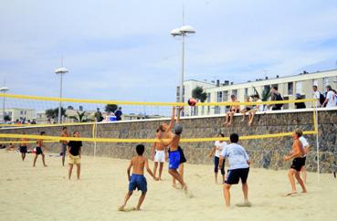 Iconographie - Volley sur la plage