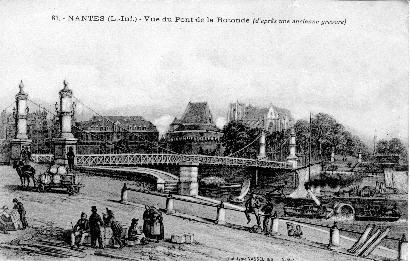 Iconographie - Vue du Pont de la Rotonde