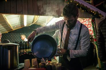 Iconographie - Le marché gourmand des fêtes de fin d'année