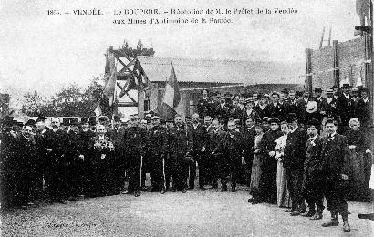iconographie - Réception de Mr. le Préfet de la Vendée