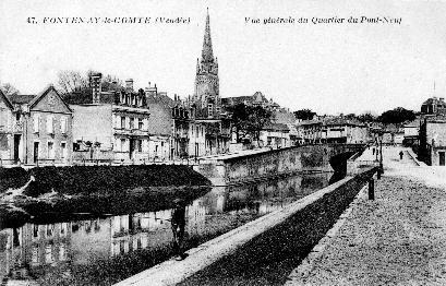 Iconographie - Vue générale du quartier Pont-Neuf