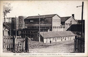 Iconographie - Anciens puits de mines - Centrale électrique