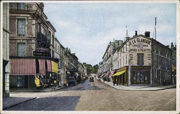 Iconographie - Rue de la République et Georges Clemenceau du carrefour central à la place Viète