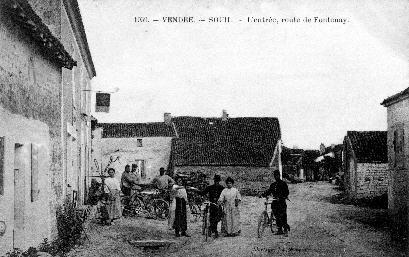 Iconographie - Souil - l'entrée, route de Fontenay