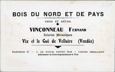 Iconographie - Bois du Nord et du pays - Vinçonneau Fernand