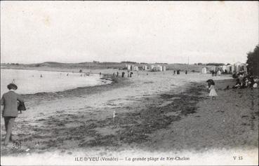 Iconographie - La grande plage de Ker-Chalon