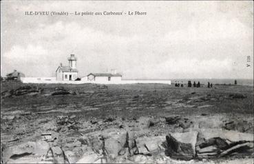 Iconographie - La pointe aux Corbeaux - Le phare