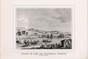 Iconographie - Noyade en Loire des prisonniers vendéens