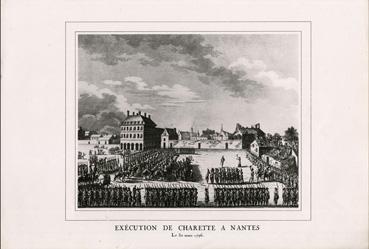Iconographie - Exécution de Charette à Nantes