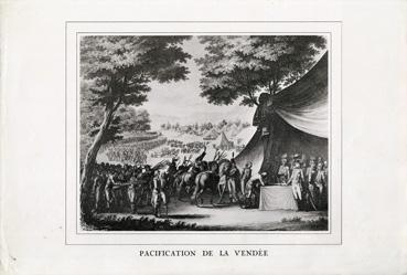 Iconographie - Pacification de la Vendée