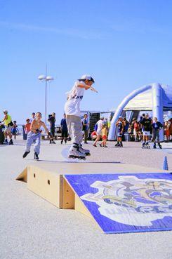 Iconographie - Mercredi de l'enfant roller sur le remblai