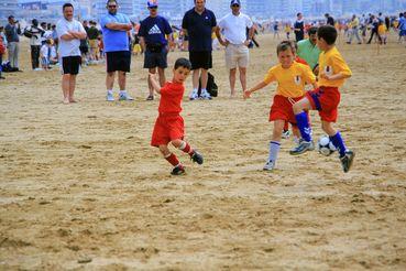 Iconographie - Rencontre 3000 jeunes footballeurs, 26 mai