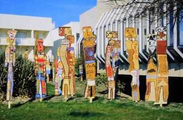 Iconographie - Kid's folies - Exposition de totems