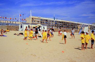 Iconographie - Animation par le Point animation plage - Rugby