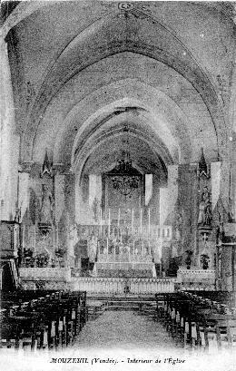 Iconographie - Intérieur de l'église