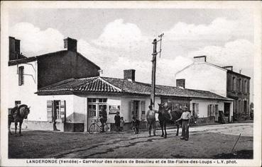 Iconographie - Carrefour des routes de Beaulieu et Ste-Flaive-des-Loups