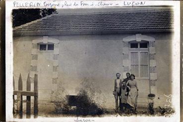 Iconographie - Famille Eugène Pellerin, rue du Four à chaux