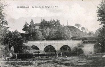 Iconographie - La chapelle des Martyres et le pont