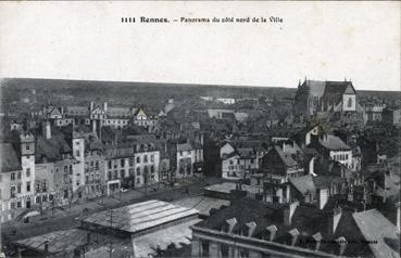 Iconographie - Panorama du côté Nord de la ville