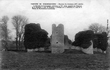 Iconographie - Ruines du château (XVe. siècle)