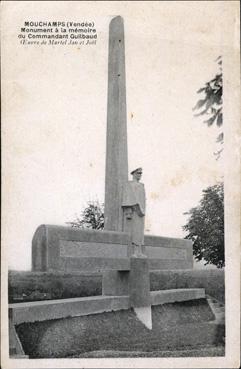 Iconographie - Monument à la mémoire du Commandant Guilbaud