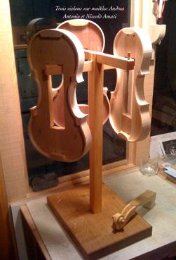 Iconographie - Violons de la famille Amati du luthier Jean-Paul Boury