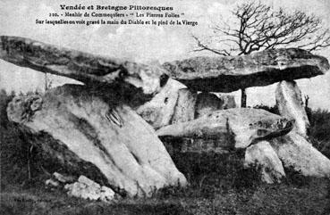 Iconographie - Menhir de Commequiers - "Les Pierre folles"…