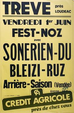 Iconographie - Affiche d'un fest-noz