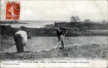 Iconographie - Le passage de Montsarrac - Le château de Bospernen