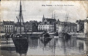 Iconographie - Le port et la place Gambetta