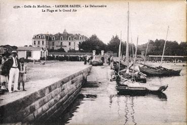 Iconographie - Le débarcadère - La plage et le Grand Air