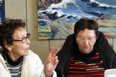 Iconographie - Marie-Thérèse Couthouis et Christiane Taraud, chanteuses