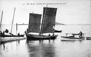 Iconographie - La cale de la Carrière et les Îles aux Souris