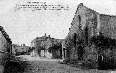 Iconographie - Veille chapelle abondonnée, dite l'Aumônerie