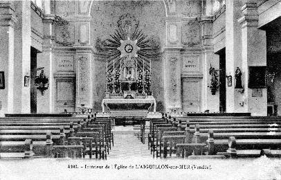 Iconographie - Intérieur de l'église